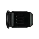 Tecline Edelstahl-Gurtschnalle (50mm) mit integriertem D-Ring - Military Line